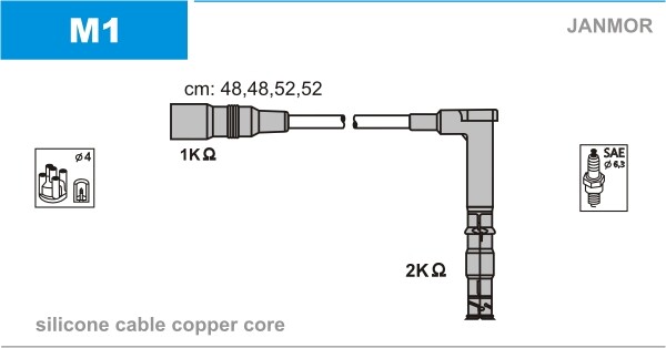 ZüNdleitungssatz FüR Mercedes C-KLASSE (W202,S202),CLK (C208,A208)-image