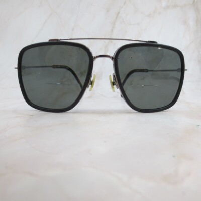 Carrera Sunglasses Frame CA207/S Mens Polished Black & Silver Full Rim 57-18-145