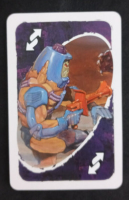 2020 Mattel Uno Masters Of The Universe Card Purple Reverse Card | eBay ...