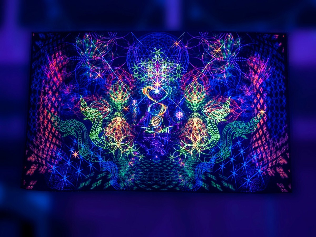 Black Light Backdrop