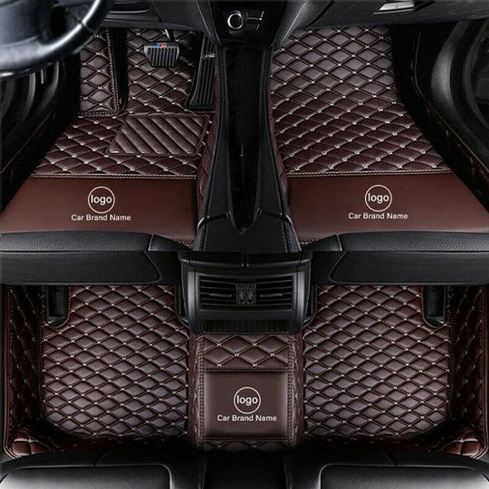For MG HS MG5 ZS Car Floor Mats Luxury Custom Waterproof Front&Rear Carpets - Изображение 2 из 4