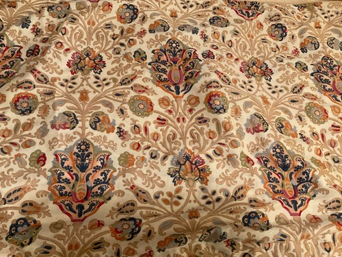 Copricuscino Ralph Lauren CHAPS Marrakech beige blu rosso paisley con cordino king - Foto 3 di 7