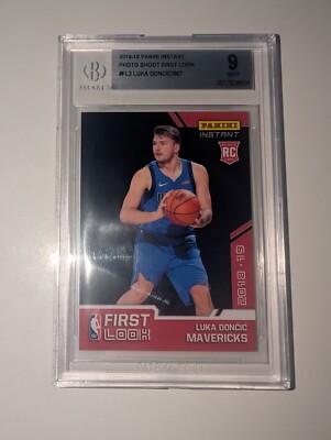 2018-19 Panini Luka Doncic RC First Rookie Card Look 1/567 LOW POP