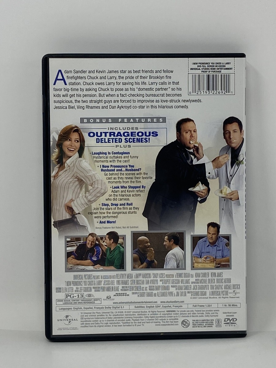 NEWS DVD 2007〜2014 I Now Pronounce You Chuck And Larry (2007) (DVD) (Full Screen) | eBay