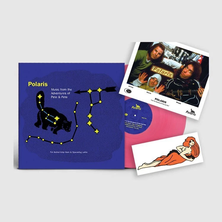 SEALED Polaris Music From The Adventures Of Pete and Pete PINK vinyl Nickelodeon - Image 2 of 3