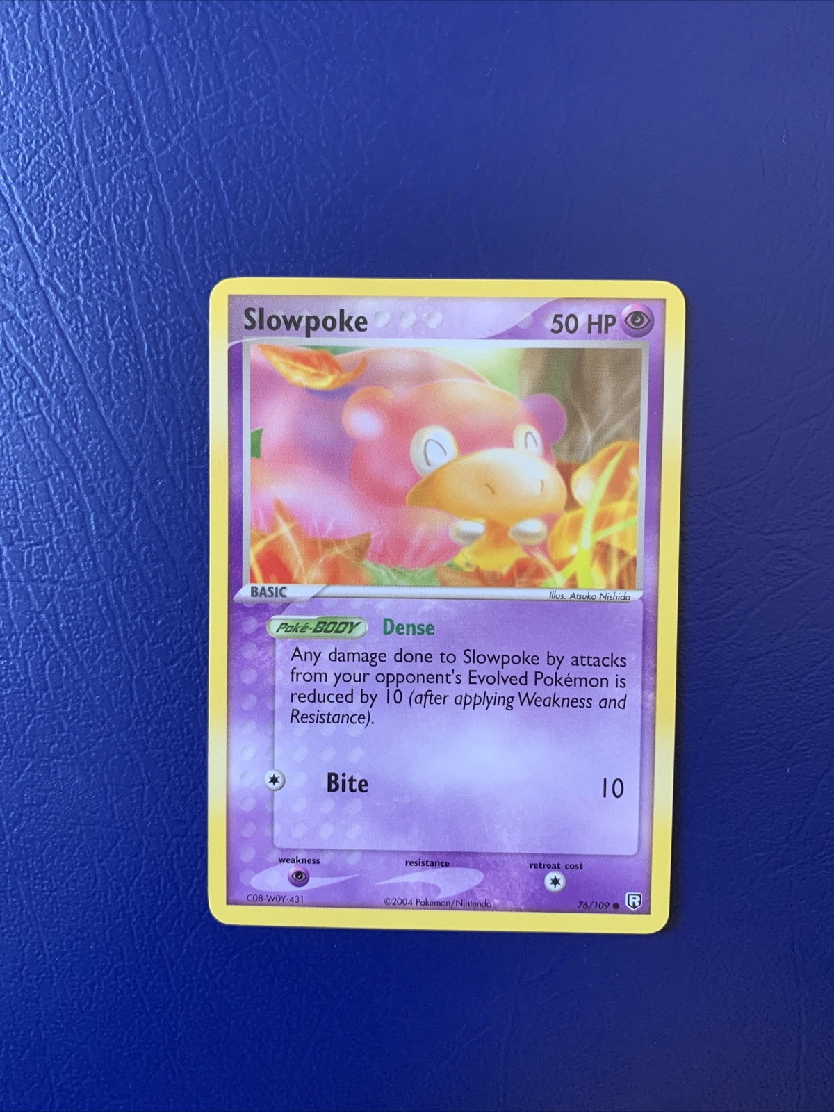 Slowpoke 76/109 EX Team Rocket Returns Common Pokemon Card NM/M