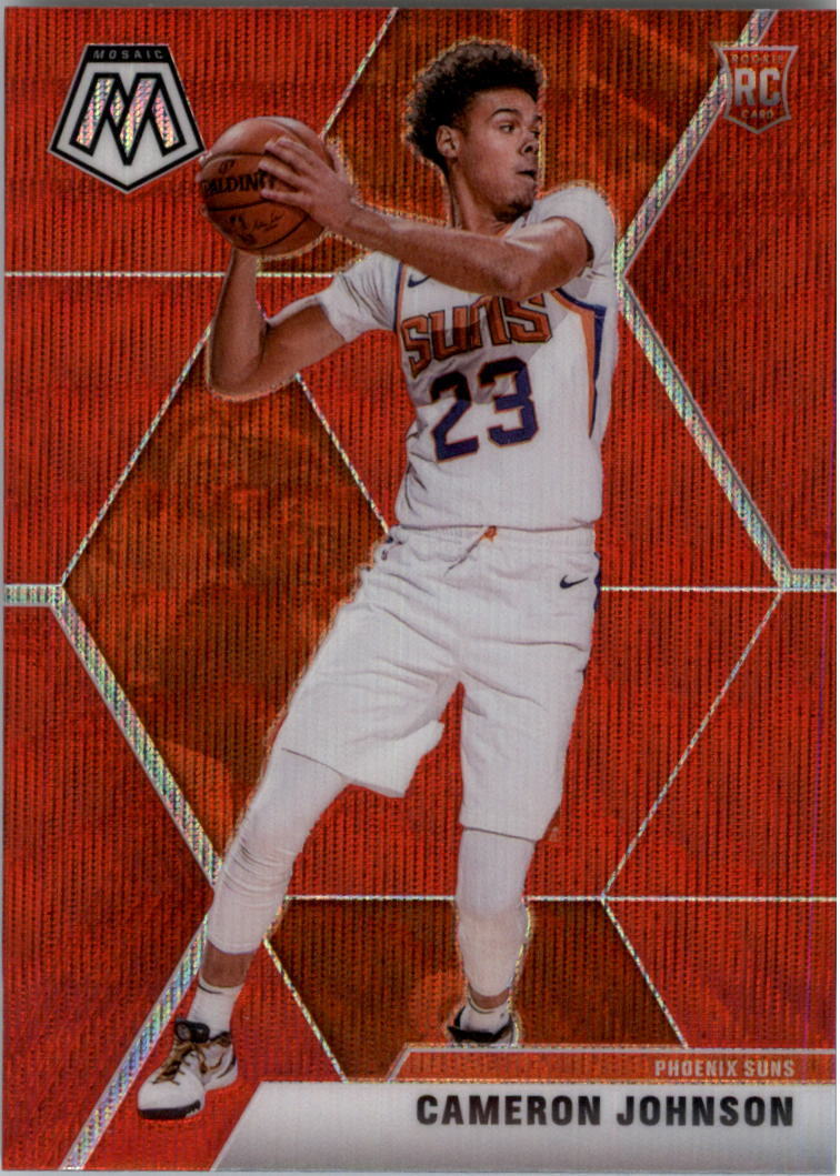 2019-20 Panini Mosaic Mosaic Red Wave #203 Cameron Johnson - NM-MT