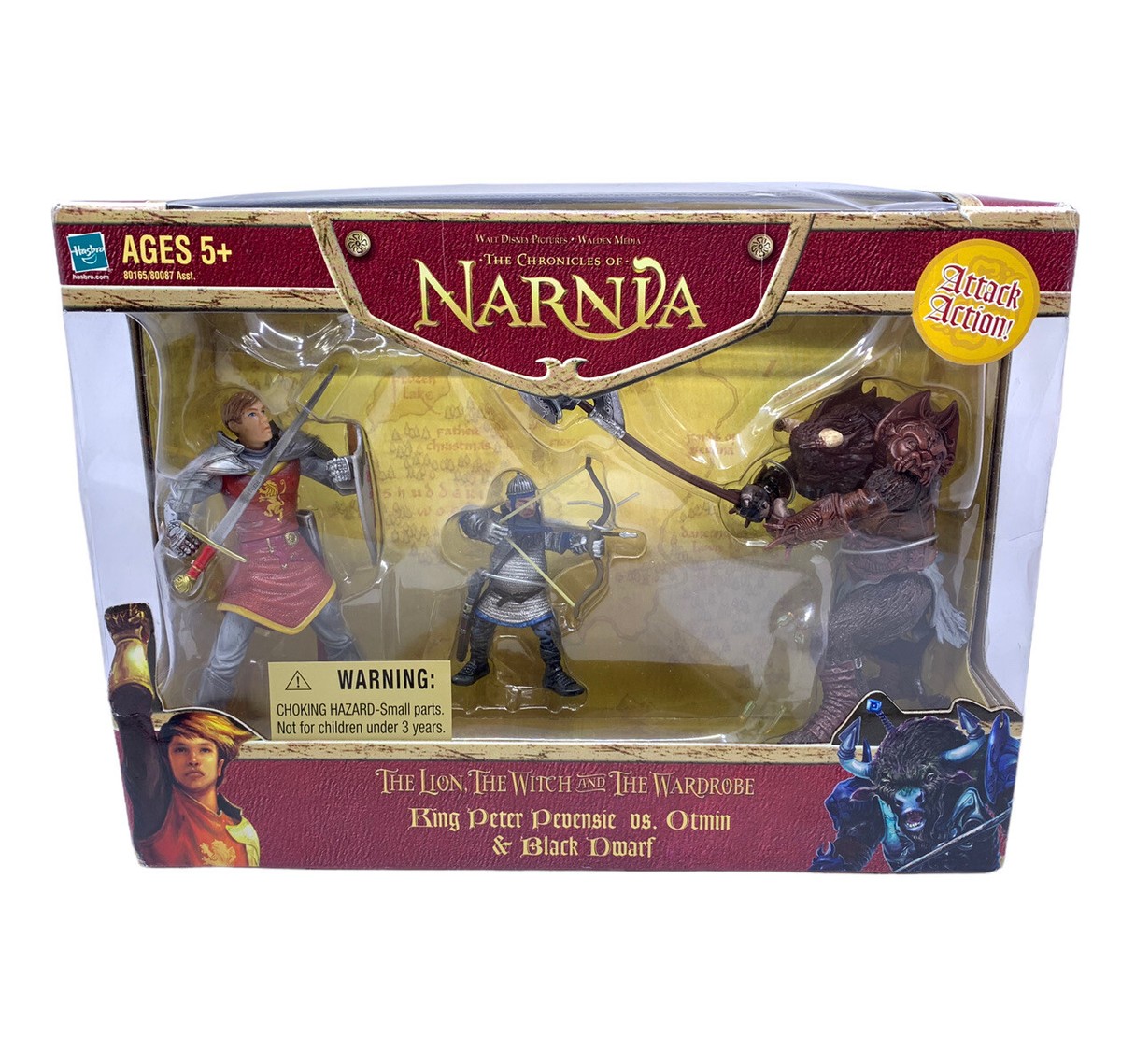 Chronicles Of Narnia King Peter Pevensie Otmin & Black Dwarf