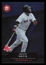 David Ortiz Topps Town 2011 Topps TT-28 Boston Red Sox
