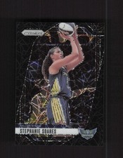 2024 Panini Prizm WNBA #47 Stephanie Soares Black Velocity Prizms #/39