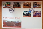 Isle of Man 2004 Power of Steam (x6) Stamps First Day Covers P/M Douglas, IOM.