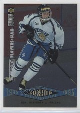 1995-96 Upper Deck Collector's Choice Platinum Player's Club Tomi Hirvonen 0ka5