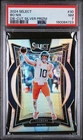 2024 Panini Select - Concourse Bo Nix #30 Silver Prizm Die-Cut PSA 7 (RC)