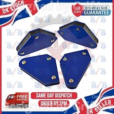 HEAVY DUTY SET OF FOUR 10LB RIGHT ANGLE WELDING MAGNET PANEL SHEET METAL HOLDER