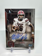 LaNorris Sellers Bowman Chrome 2025 Auto