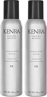 #ad 2 Pack Kenra Volume Hair Mouse # 12 Medium Hold 8 oz $20.99