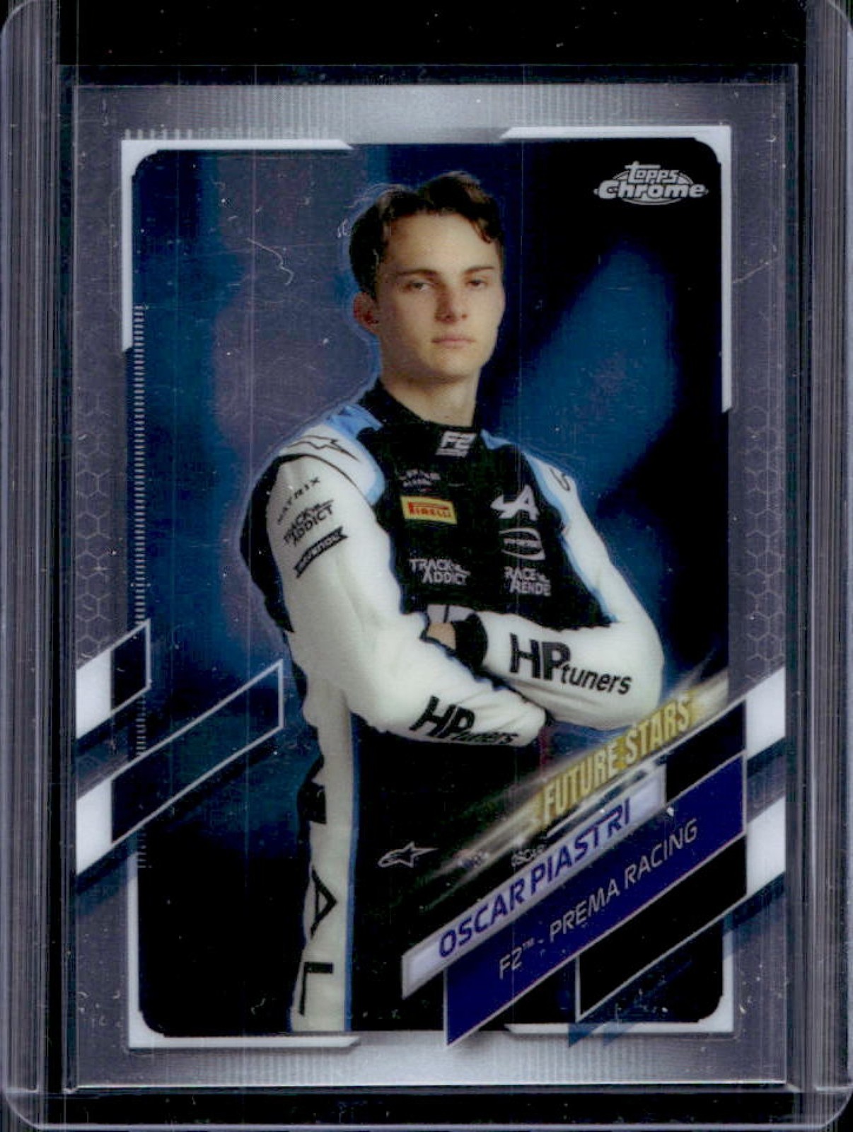 2021 Topps Chrome F1 Oscar Piastri Rookie RC #59