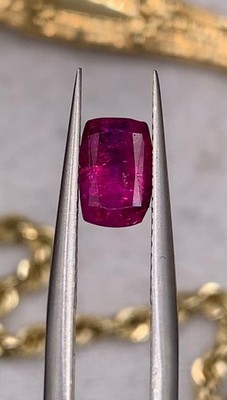 1.24Ct Natural Unheated Rare Pinkish-Red Ruby