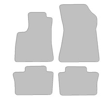 Lagerrest: Fußmattenset passend für Renault Austral Mild Hybrid , Dura graphit, 