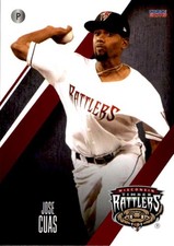 2018 Wisconsin Timber Rattlers Choice #5 Jose Cuas Brooklyn New York NY Card