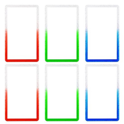 6/12PACK Gradient Colors For PSA Graded Card Slab TPU Bumper Guard Protector