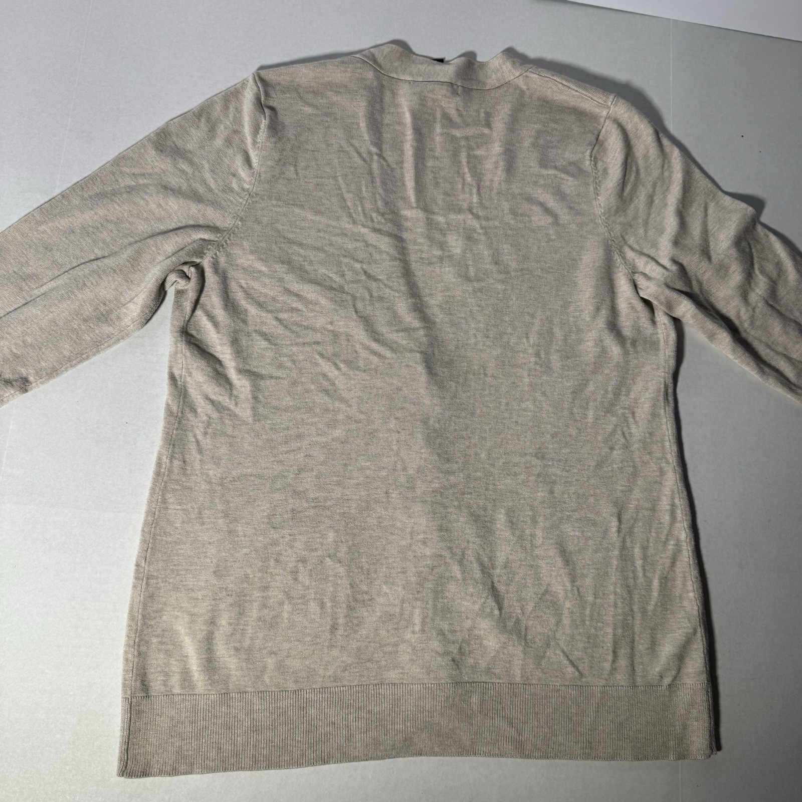 Grace Elements Heather Oatmeal Knit Toggle Button… - image 2