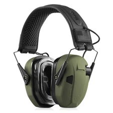 Apollo Electronic Earmuffs Ear Protection For Shooting w/Soft Gel Ear Pads & ...