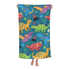Dinosaur Beach Towels for Boys Kids Beach Towels Bulk Toddler Beach Towels for