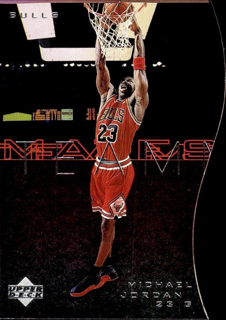 1997-98 Upper Deck #T7 Michael Jordan Teammates