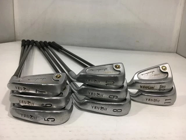 HONMA LB-280 Cavity Iron Set 5-11,S 8S Super Light Titanium Carbon 3S/R1#AP07668 - Image 2 of 4