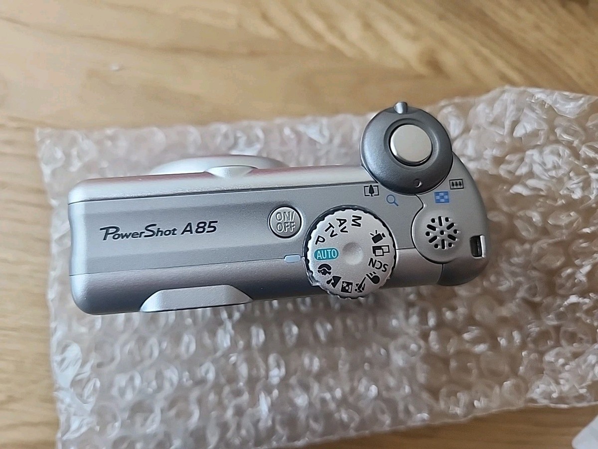 Canon PowerShot A85 4.0MP Digital Camera - Silver for sale
