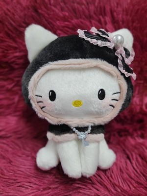 Charmmy Kitty Black Hood Capelet 7'' Plush Doll Sanrio 2025 New No Hangtag
