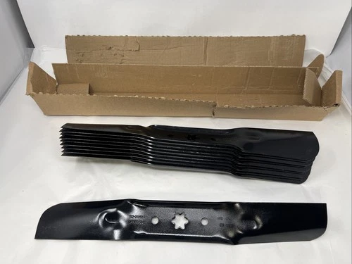 (Pack of 10) Cub Cadet 742-05052 A  17" 6 Point Star Mower Blade, MID USA OLZ