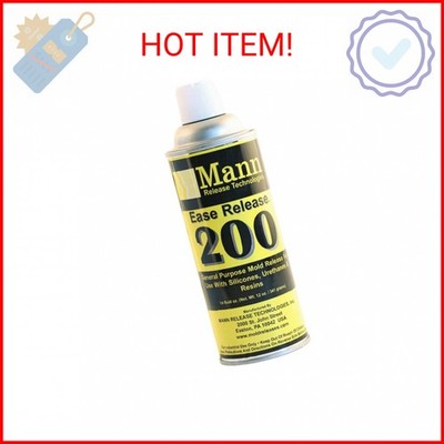 Mann Ease Release 200, 14 Fluid Ounce Aerosol Can   Professional Mold Release Ag
