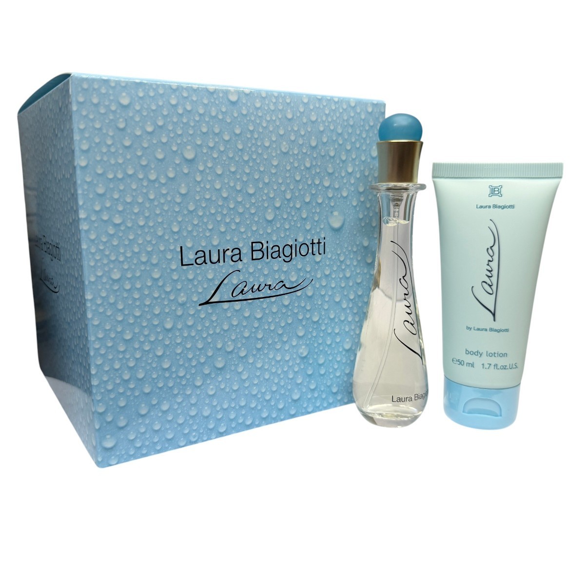 Laura by Laura Biagiotti 25ml EDT Spray & 50ml Body Cream Gift Set