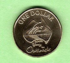Australia - 1 Dollar - Elizabeth II 4th Portrait - Year of the Outback
