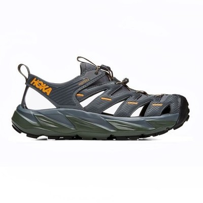 Hoka Hopara Men's Size 8 Walking Sandals Shoes Castlerock Gray
