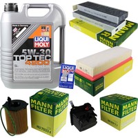 Inspektionskit Filter Liqui Moly ÖL 5L 5W-30 FüR CitroëN Berlingo B9 1.6 Hdi 75
