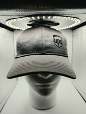 Outdoor Cap UPS Logo Gray Trucker Hat, Adjustable Mesh Back One Size Unisex