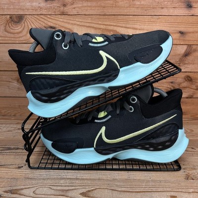 Nike Turnschuhe Damen Größe UK 6,5 Renew Elevate 3 schwarz Eisen Basketballschuhe