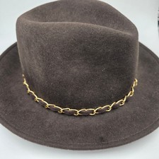 Women's 100 Wool Fedora Hat Western Flare Collection Eighteen One Size 4.00