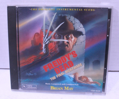 Freddy's Dead: The Final Nightmare  Brian May OOP 1991 Soundtrack CD OST