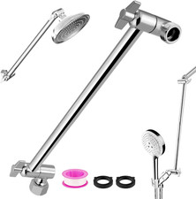 Rain Shower Head Extension 12 Inch Adjustable Rain Shower Head Extension Arm Sta