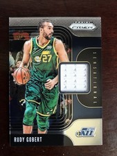 2019-20 Panini Prizm - Sensational Swatches Jersey Rudy Gobert #SS-RGB (MEM)