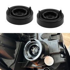 2 PCS Car Headlight Dust Caps, Headlight Cover, 80mm Rubber Car Light