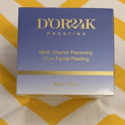 NEW D'OR24K Prestige Multi Vitamin Recovery Cryo Facial Peeling Gel 50ml 1.7oz