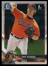 Mike Baumann 2018 Bowman Chrome 1st Bowman Card!!