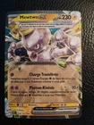 Carte Pokémon Mewtwo Ex 058/182 PAR EV4 Faille Paradoxe FR NEUF(port groupé)
