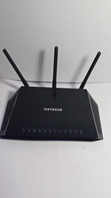 NETGEAR Nighthawk Router, Wired Ethernet (RJ-45), 4 LAN, USB 2.0/3.0 Black works