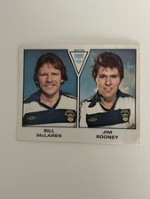 Panini Football 80 GREENOCK MORTON Bill McLaren & Jim Rooney #562 unused sticker
